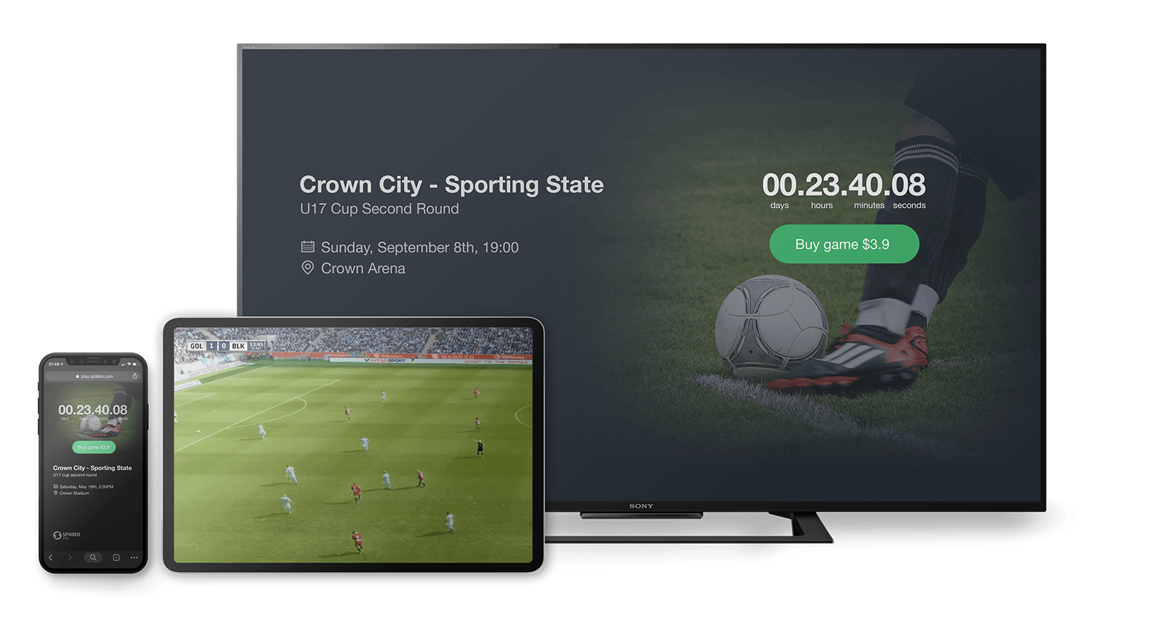 Spiideo Play - Automatic Sports Broadcasting